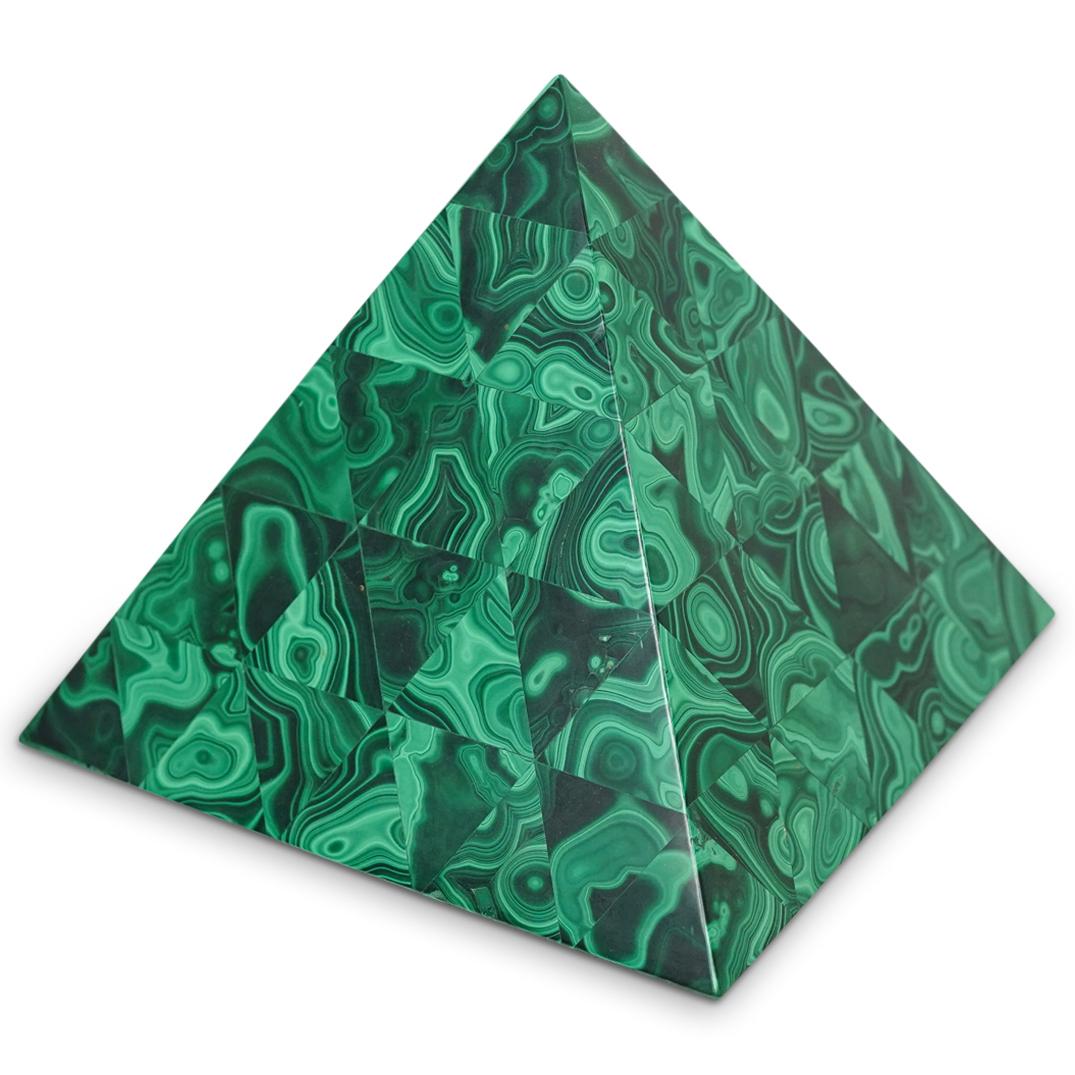 Vintage Malachite Pyramid (1 of 7)