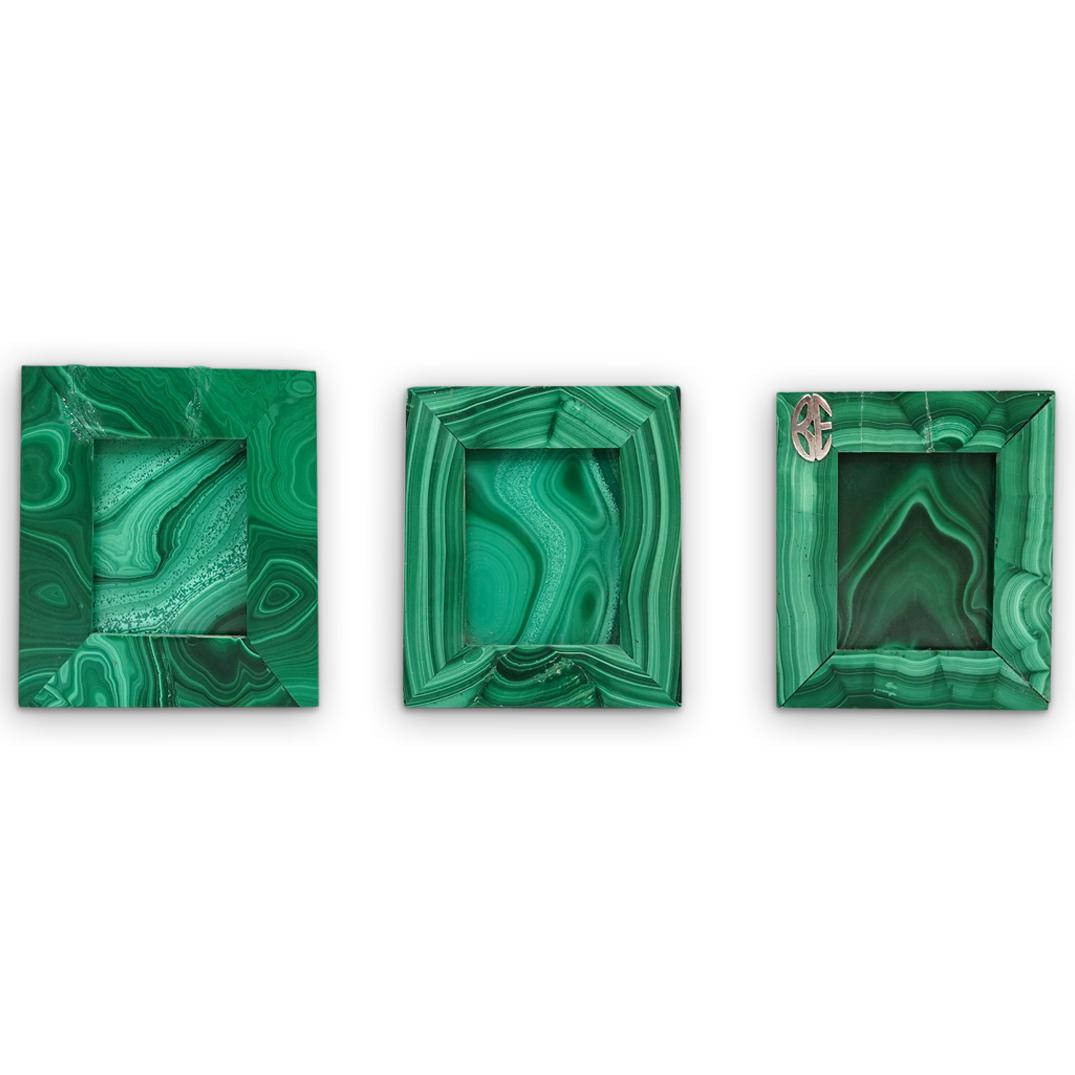 (3Pc) Malachite Photo Frames (1 of 7)
