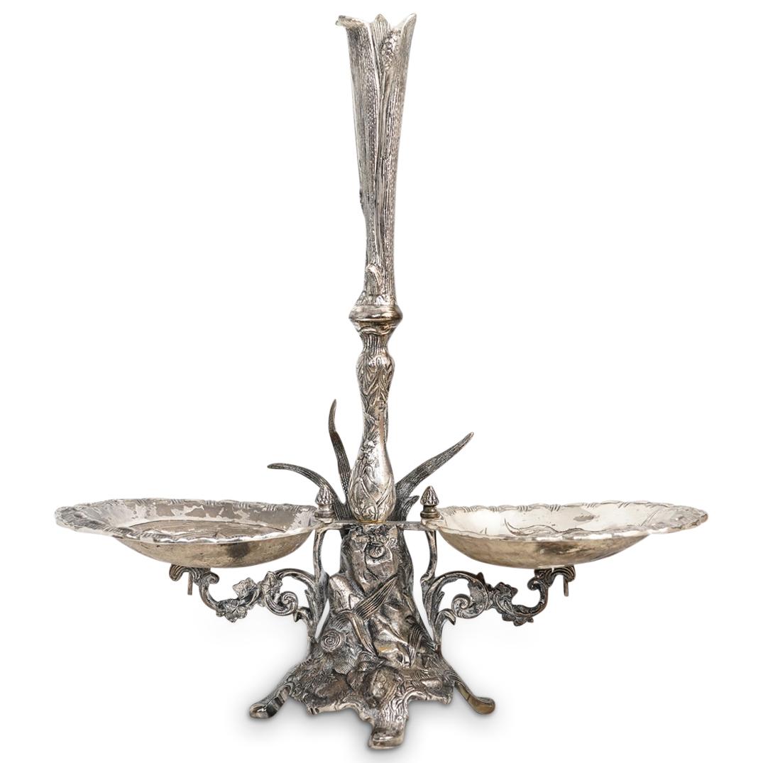 Victorian Silverplate Epergne Centerpiece (1 of 6)