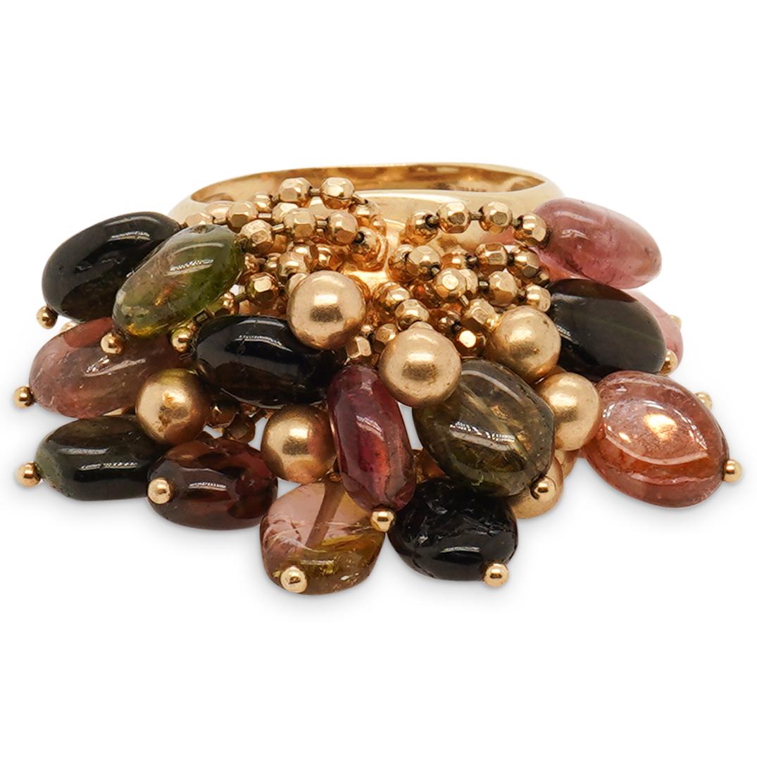 14k, Tourmaline, Citrine & Amethyst Ring (1 of 4)