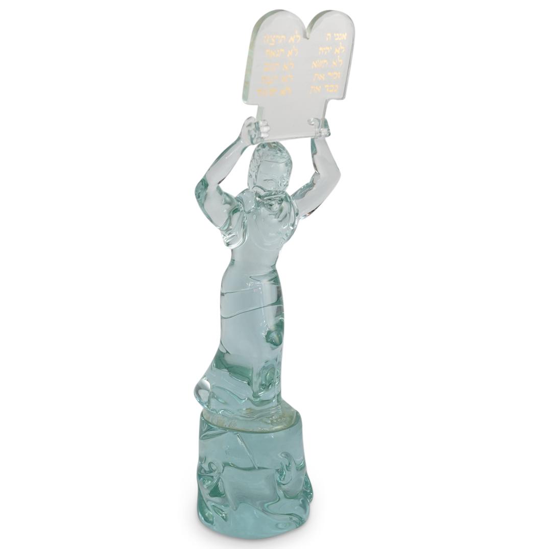 Renato Anatra (Italian, b.1943) Murano Glass "Moses" (1 of 12)