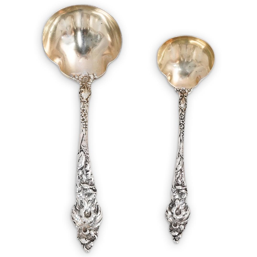 (2Pc) Antique Gorham Sterling Ladles (1 of 4)