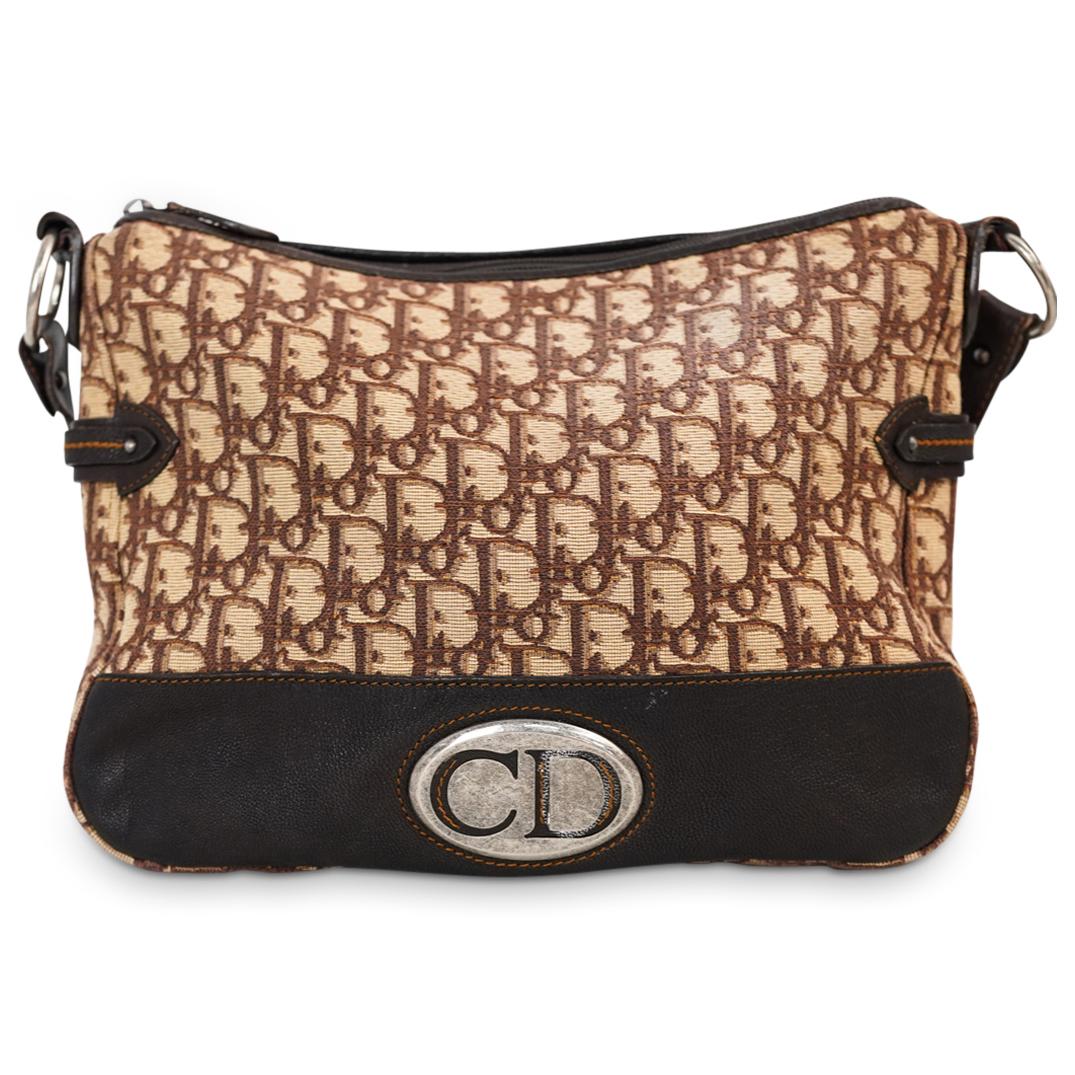 Christian Dior Vintage Diorissimo Canvas Crossbody Bag (1 of 7)