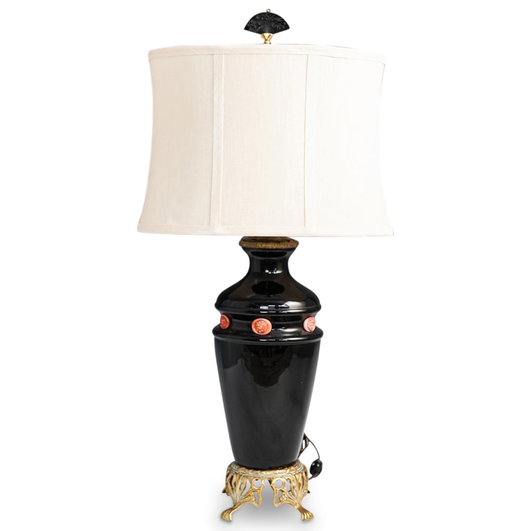 Steuben Venetian Style Glass Table Lamp (1 of 6)