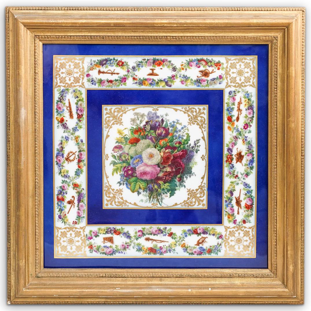 French Antique Porcelain Plaque (1 of 5)