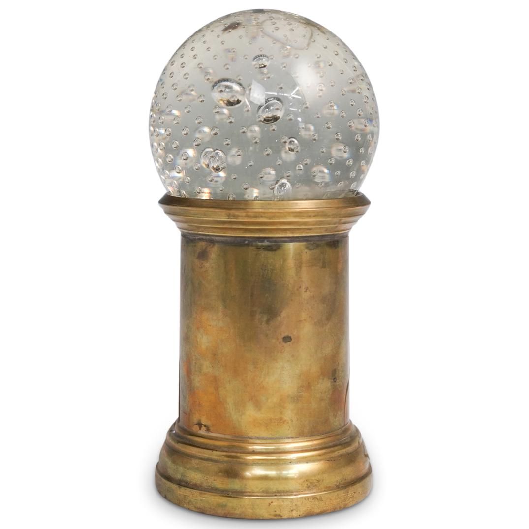 Steuben Solid Glass Ball Luminor (1 of 6)