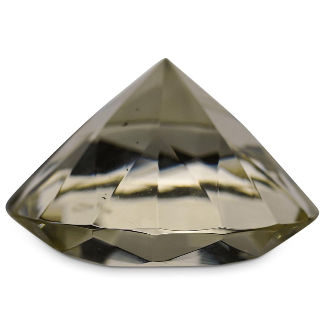 Diamond Shape Crystal Glass Paperweight (1 of 2)