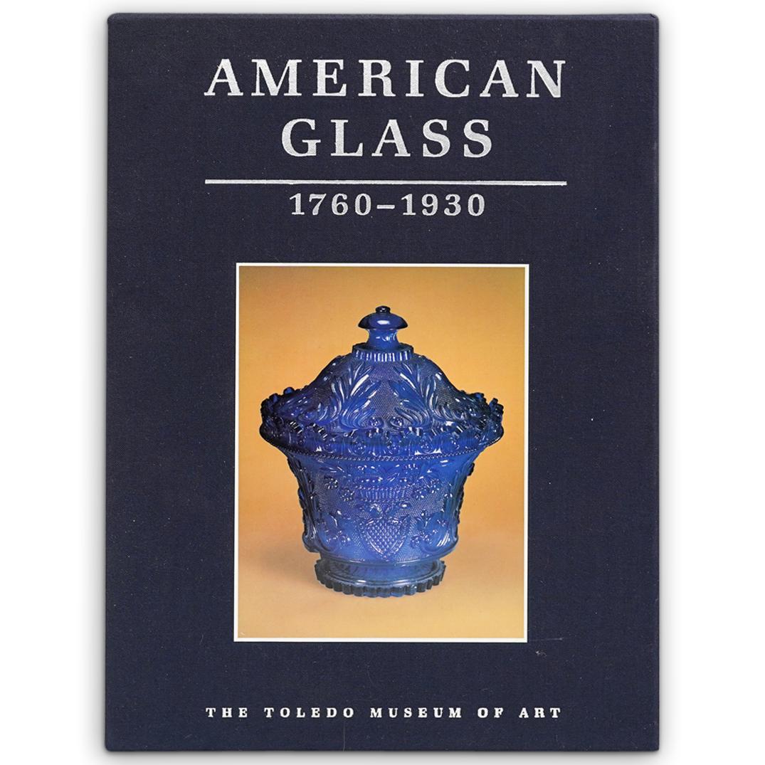 American Glass 1760-1930: The Toledo Museum of Art Book: DESCRIPTION: A two volume hardcover art book titled "American Glass 1760-1930: The Toledo Museum of Art" by Kenneth M. Wilson. First Edition. 1994. Provenance: Estate of Mr. and Ms. Alan Shovers. CIRC
