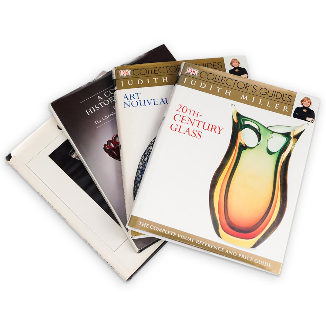(4 Pc) Grouping of Art Glass Books (1 of 8)