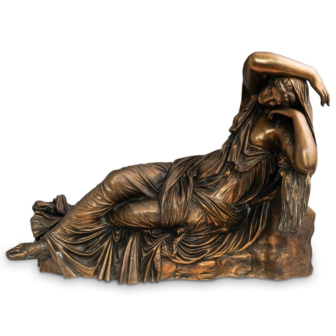 19th Cent. French "The Sleeping Ariadne" Bronze (1 of 8)
