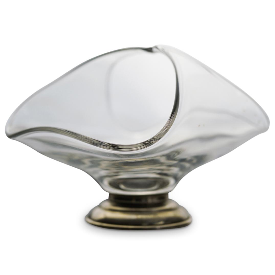B-I Sterling Mounted Crystal Dish (1 of 5)