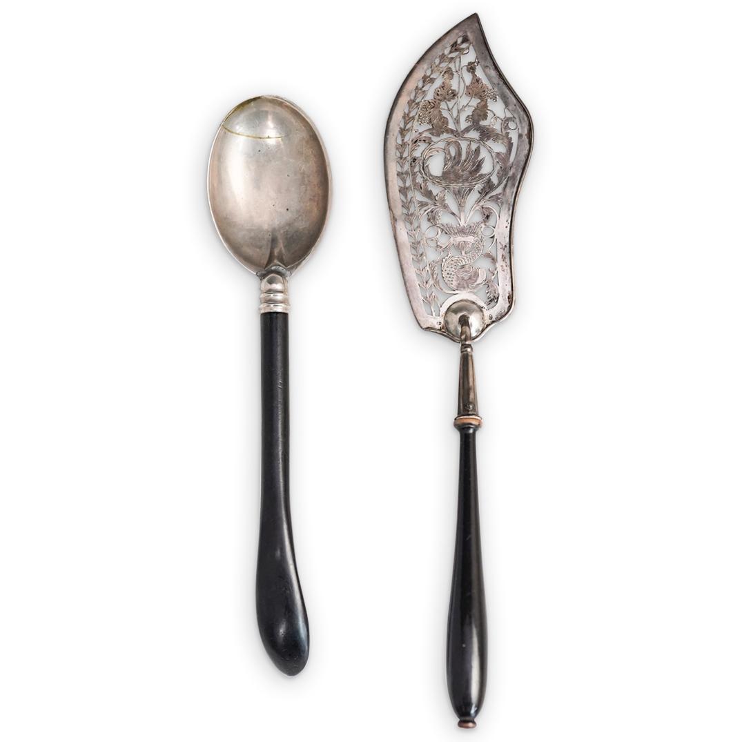 (2Pc) Sterling Silver Serving Utensils (1 of 7)