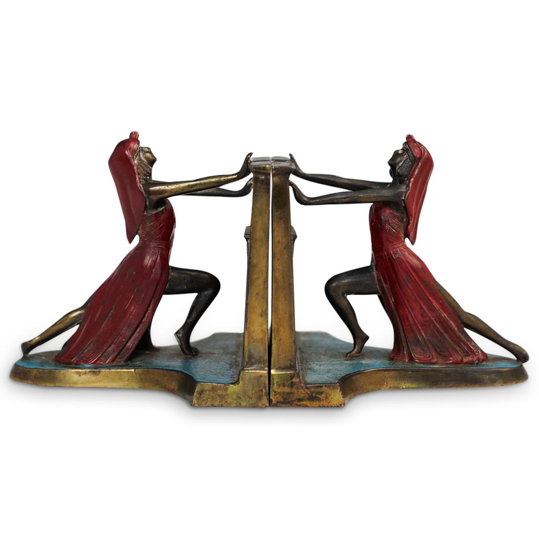 L.V. Aronson Art Deco Figural Egyption Bookends (1 of 7)