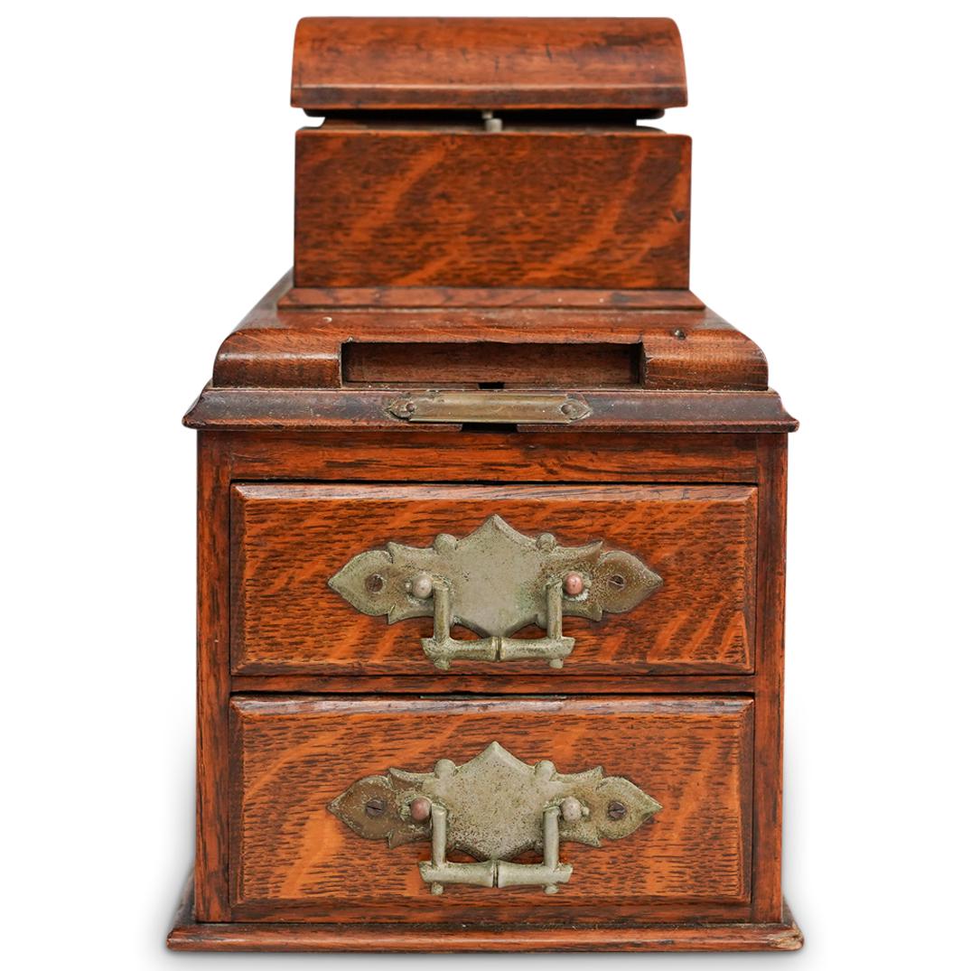Victorian Wooden Drawers Box (1 of 7)