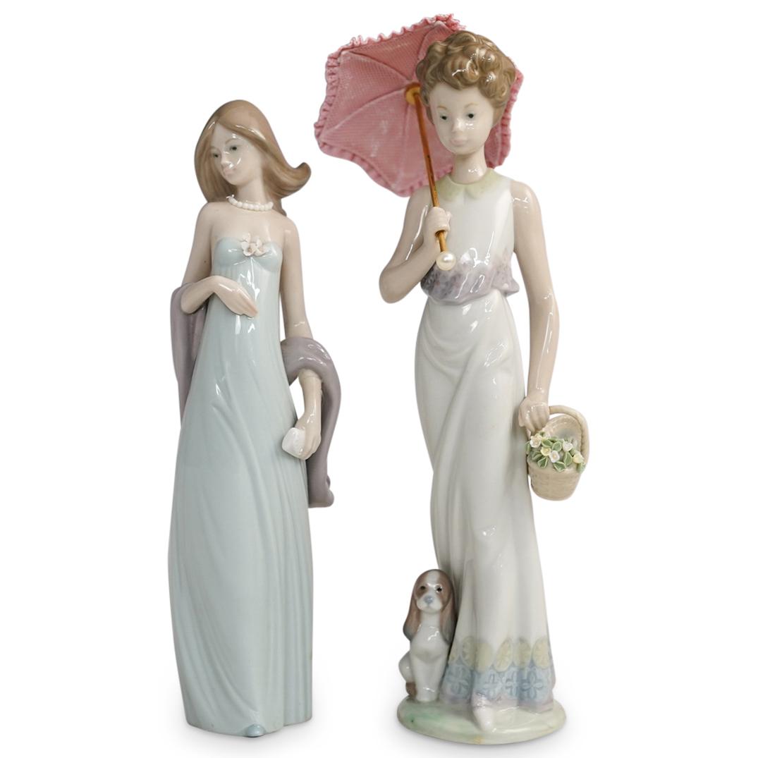 Pair of Lladro Porcelain Figurines (1 of 8)