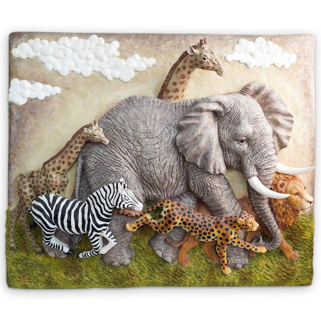 Safari Animal Wall Plaque (1 of 8)