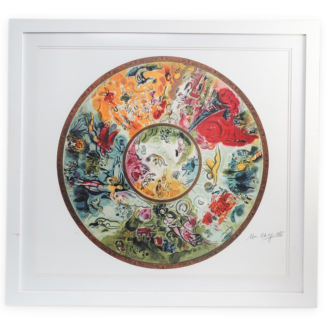 Marc Chagall Paris Opera Ceiling Lithograph (1 of 10)