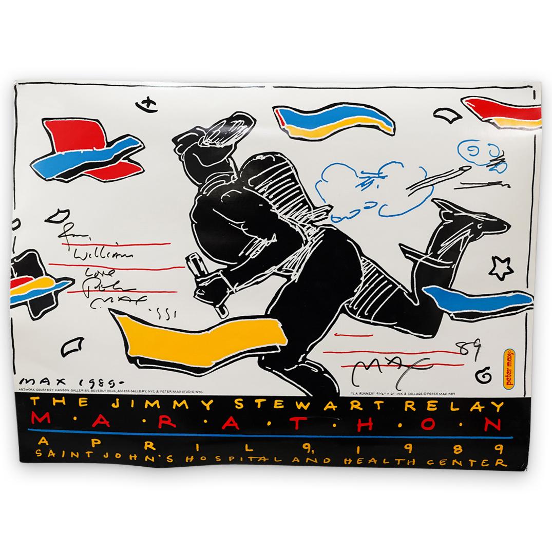 Peter Max (German, 1937) Lithographic Poster (1 of 9)