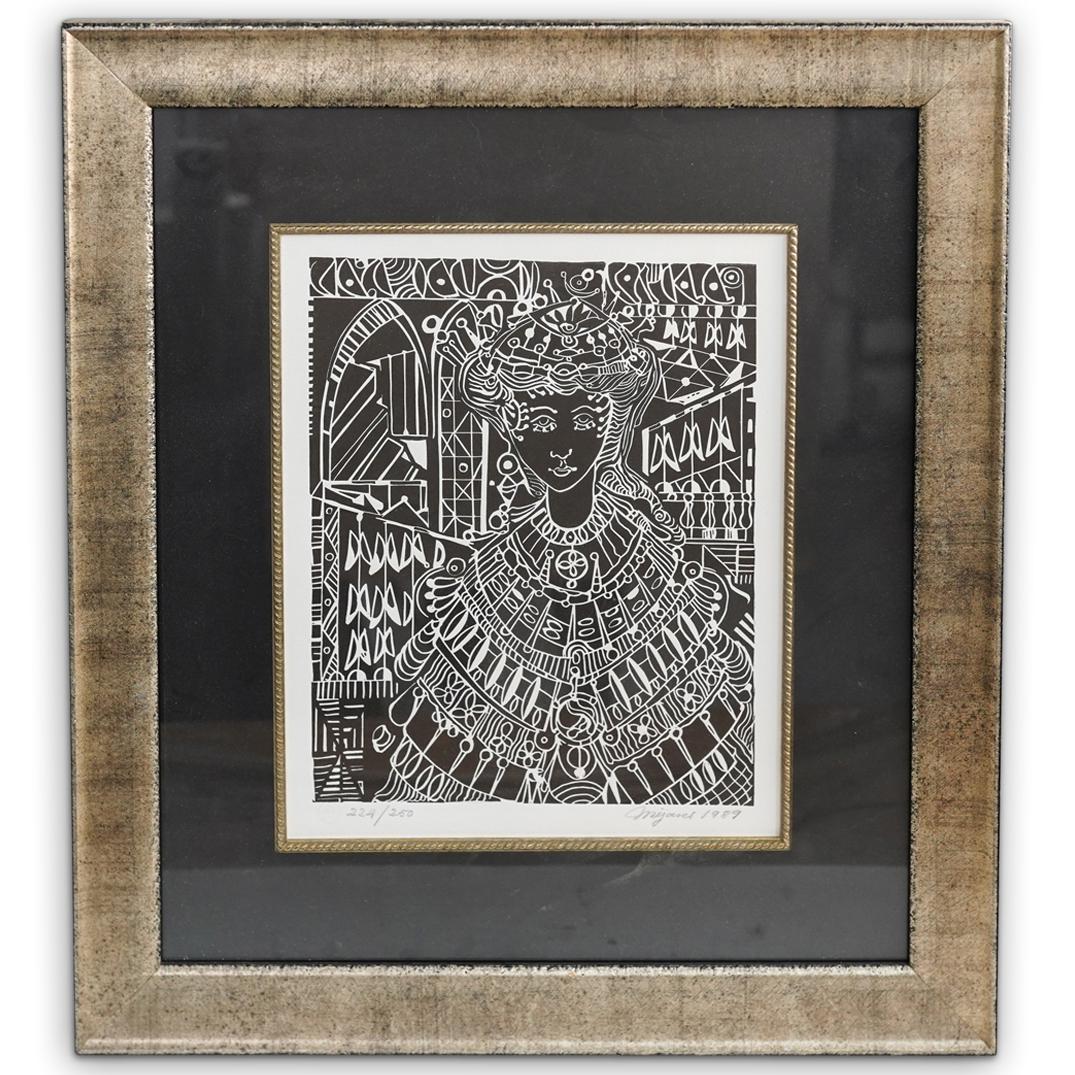 Signed Jose Maria Mijares (Cuba, 1921) Lithograph (1 of 6)