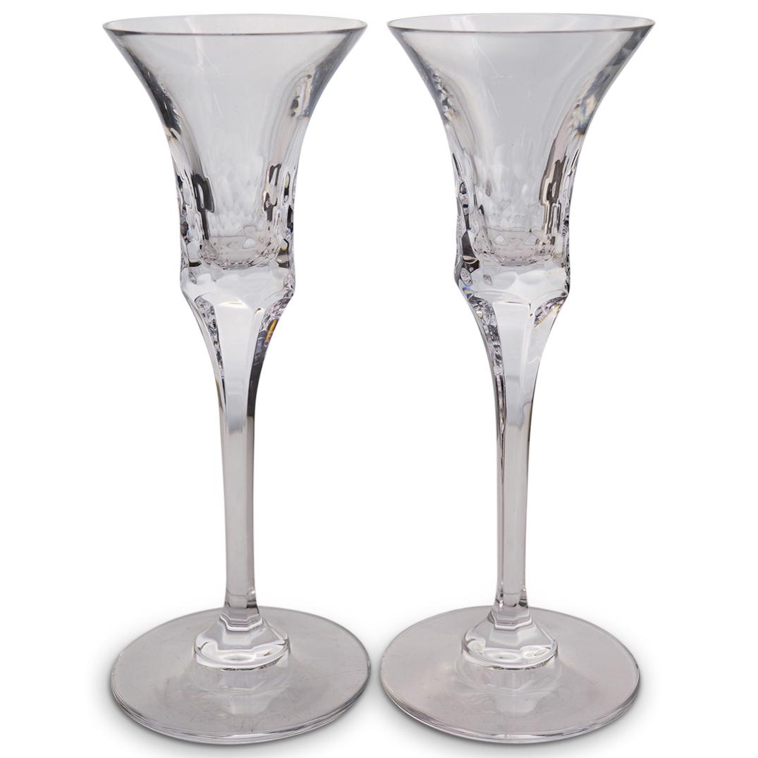 (2 Pc) Pair of Ralph Lauren Crystal Glasses (1 of 3)