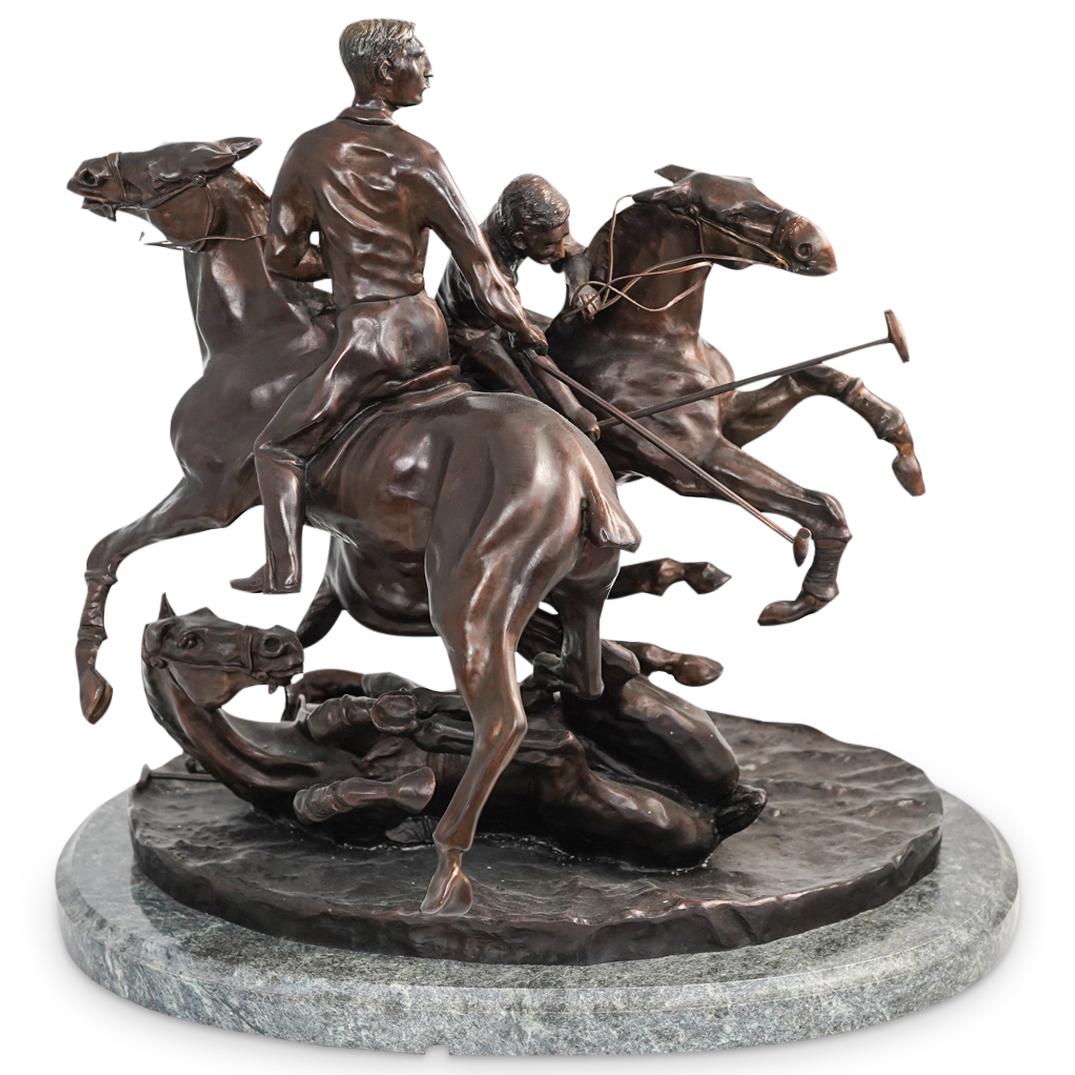 Frederic Remington "Polo" Bronze Sculpture (1 of 9)