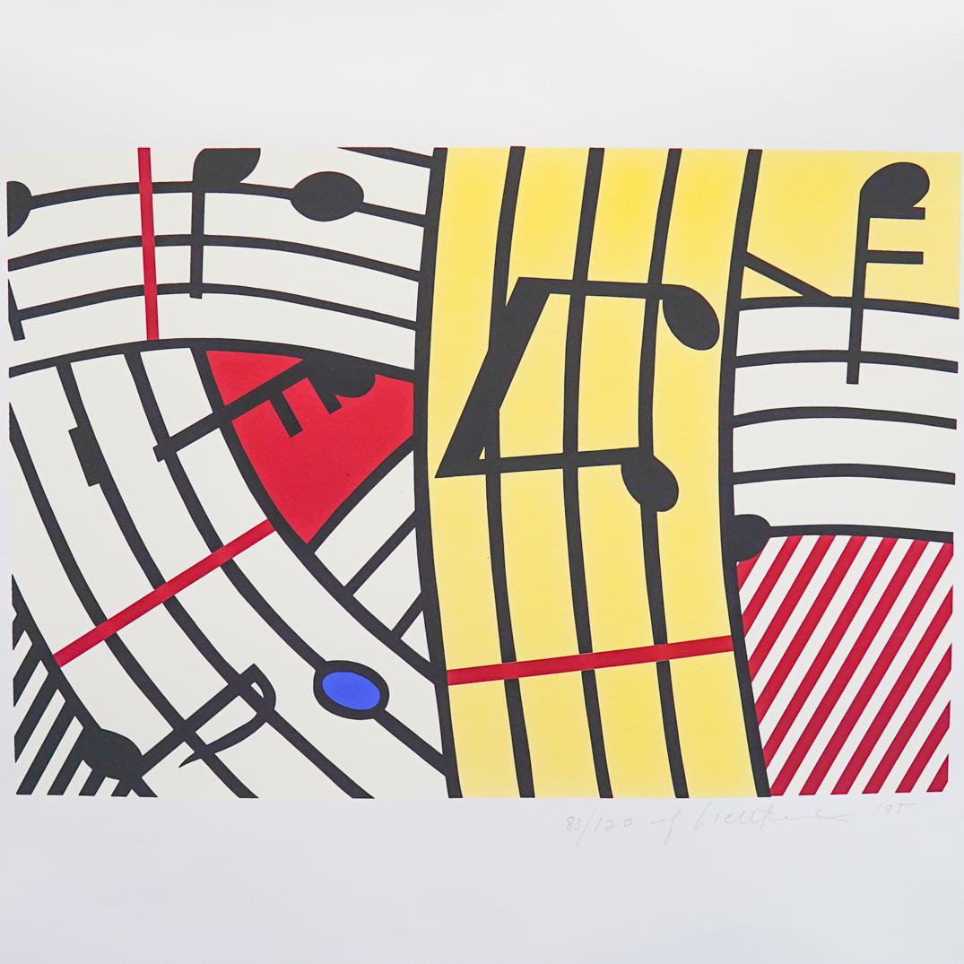 Roy Lichtenstein (1923-1997) "Composition IV" (1 of 8)