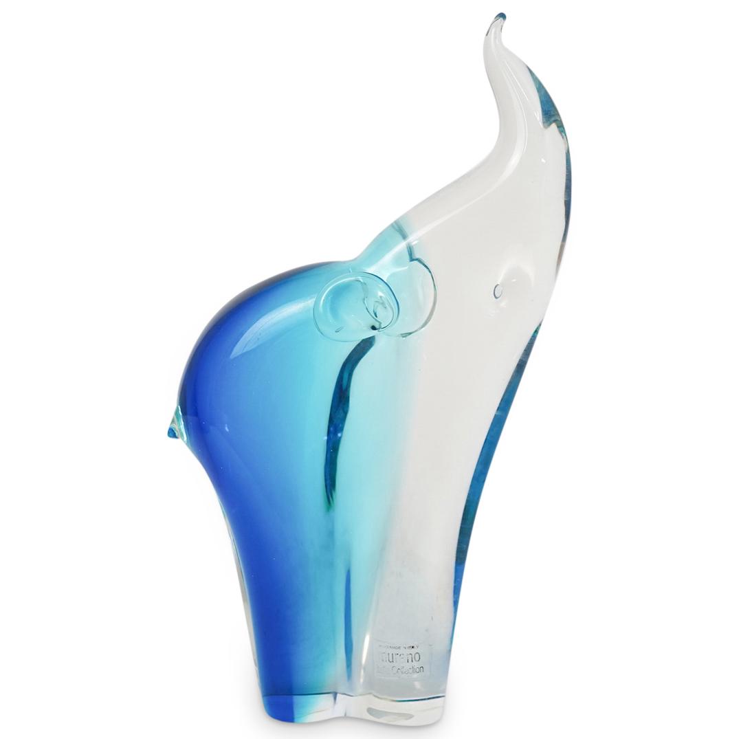 Murano Art Glass Elephant Sculpture (1 of 4)