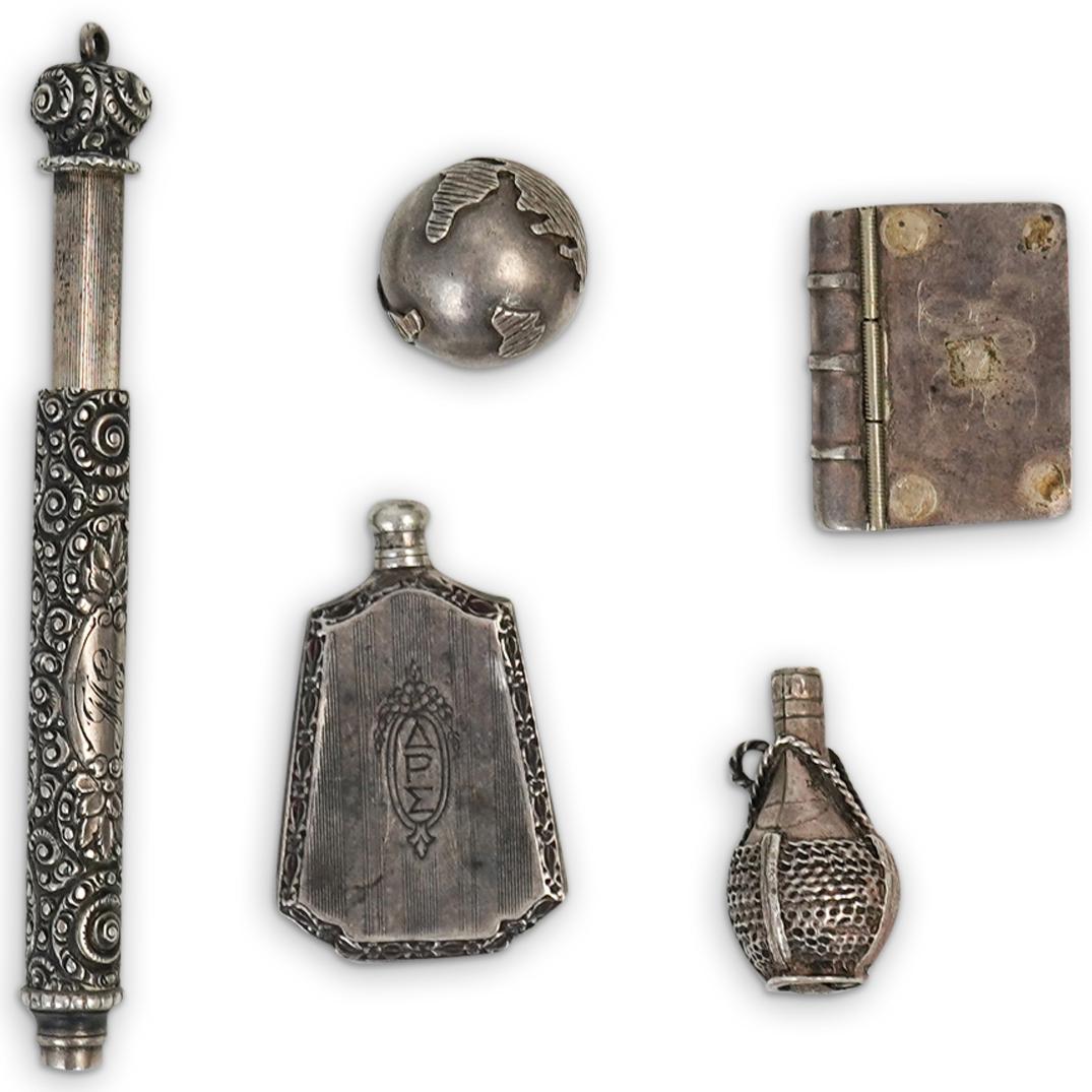 (5Pc) Miniature Sterling Grouping (1 of 6)