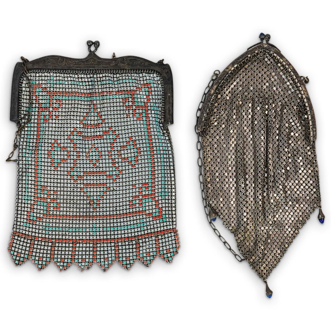 (2Pc) Antique Mesh Purses (1 of 6)