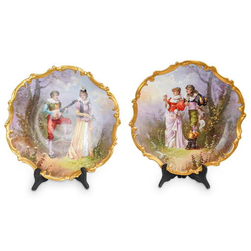 Limoges Porcelain Wall Plates