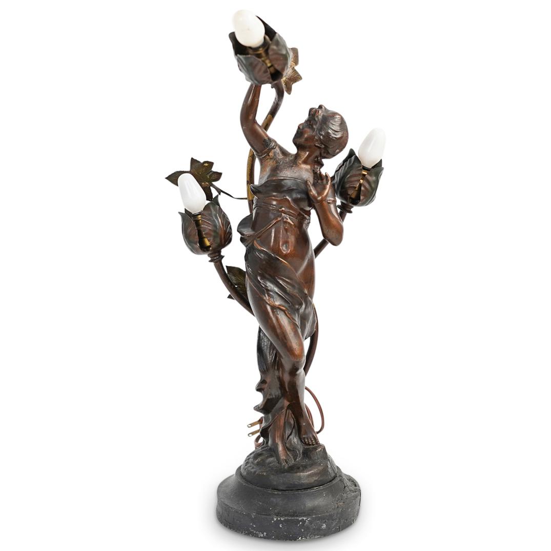 Art Nouveau Style Table Lamp (1 of 7)