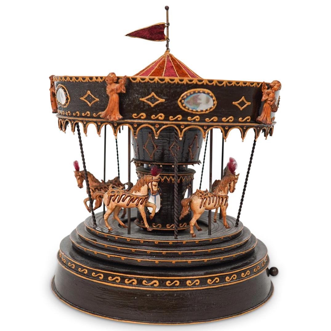 Vintage Miniature Carousel (1 of 4)