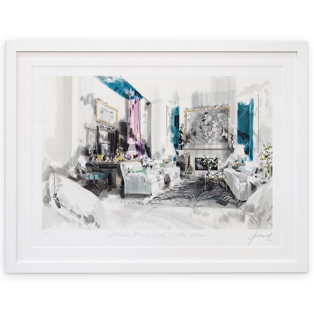 Jeremiah Goodman (1922-2017) Interior Artist Proof (1 of 7)