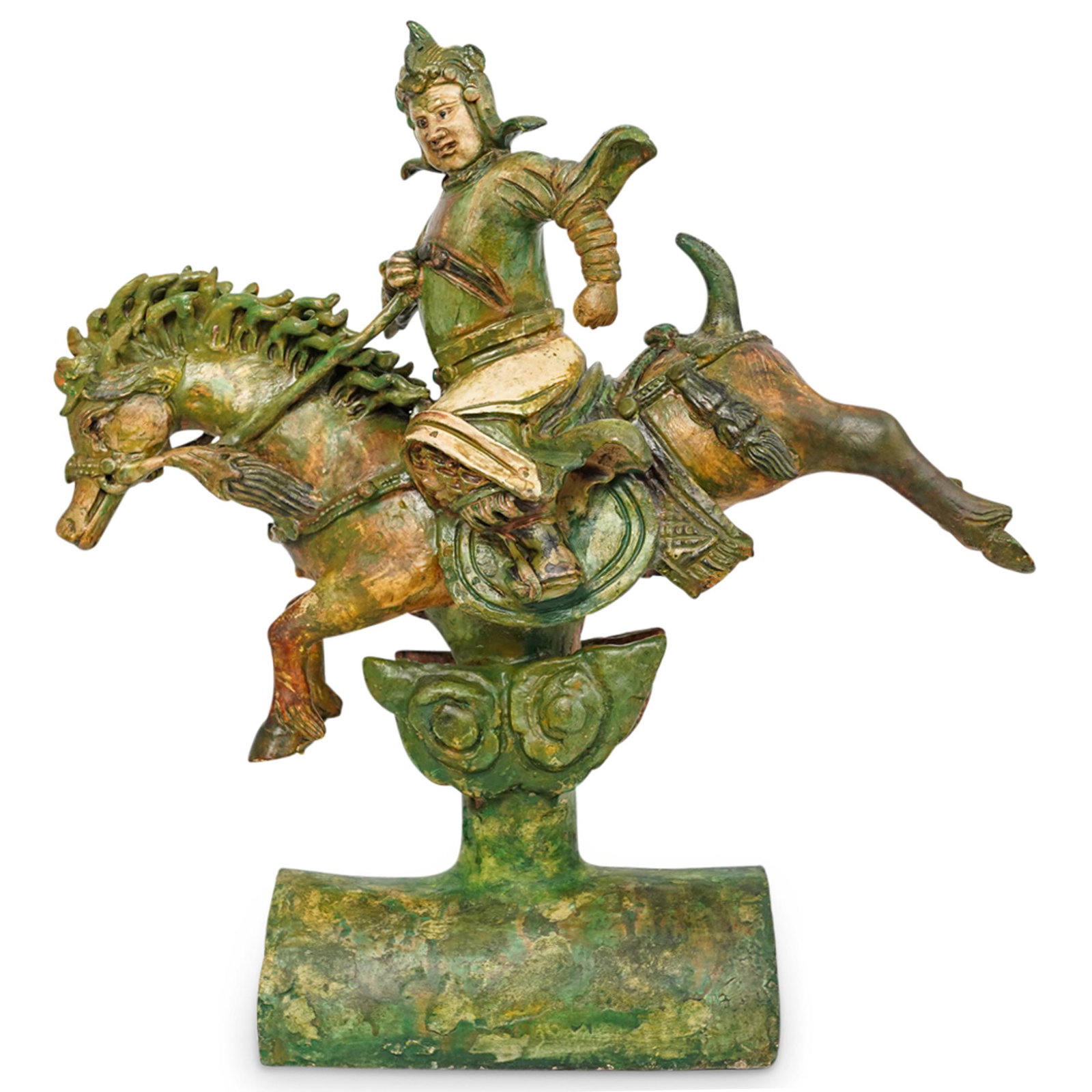 Antique Chinese Pottery Roof Tile (1 of 7)