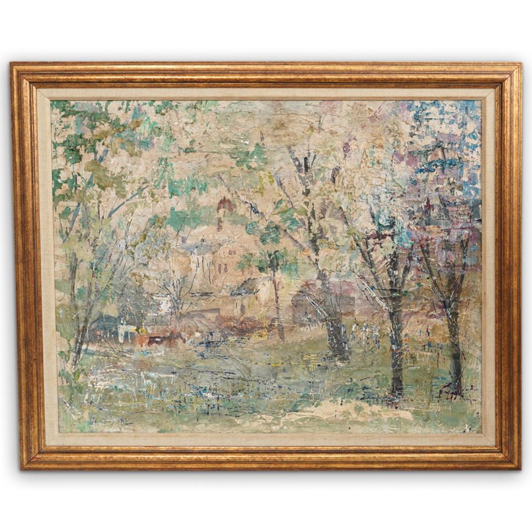 Howard Silverman (American, b. 1919) Impressionist Oil (1 of 7)