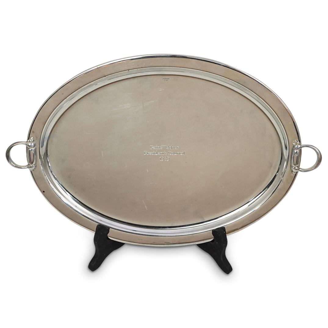 Gucci Silver Plated Award Tray (1 of 5)