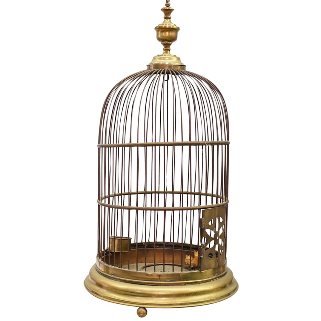 Vintage Brass Birdcage (1 of 9)