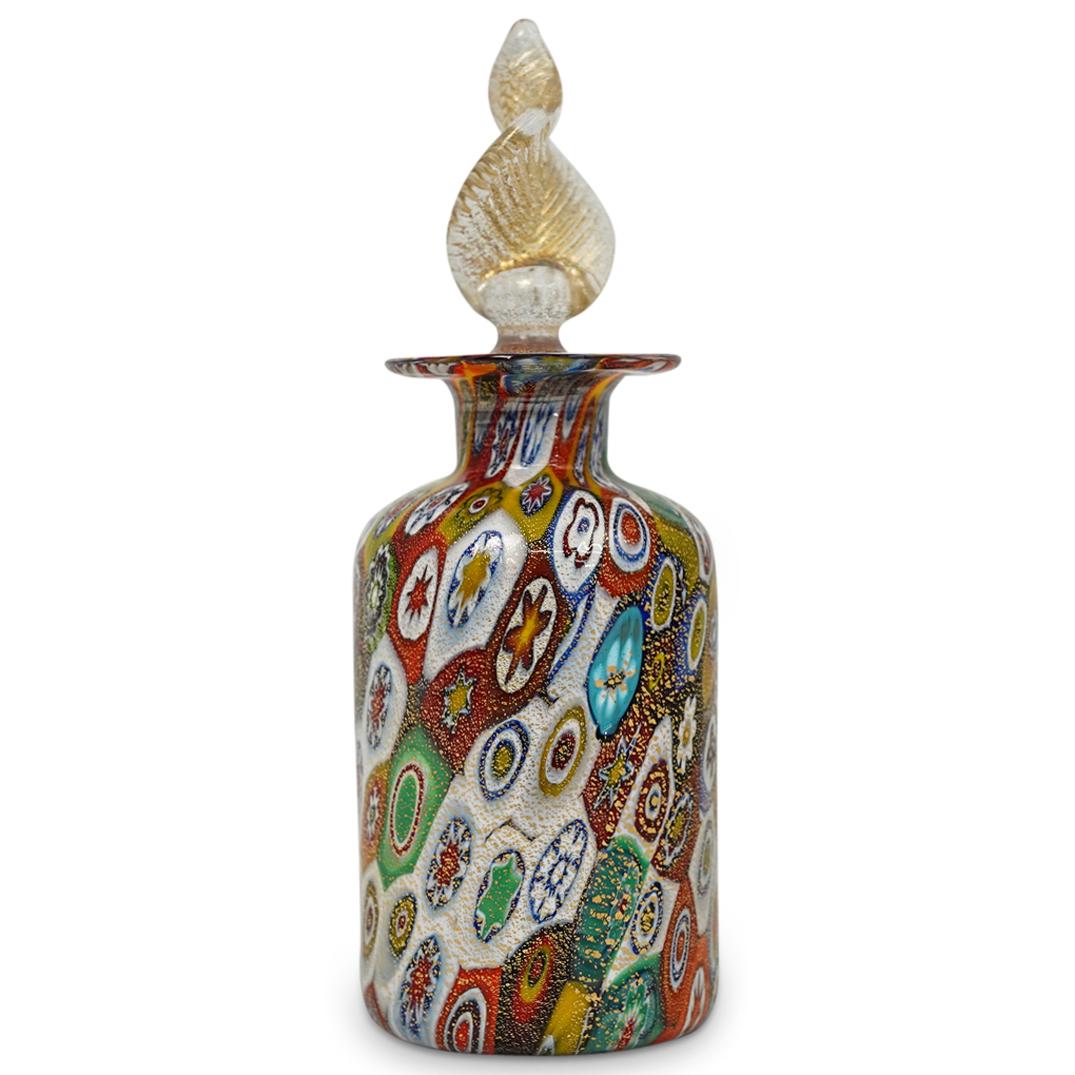 Murano Millefiori Glass Perfume Bottle (1 of 6)