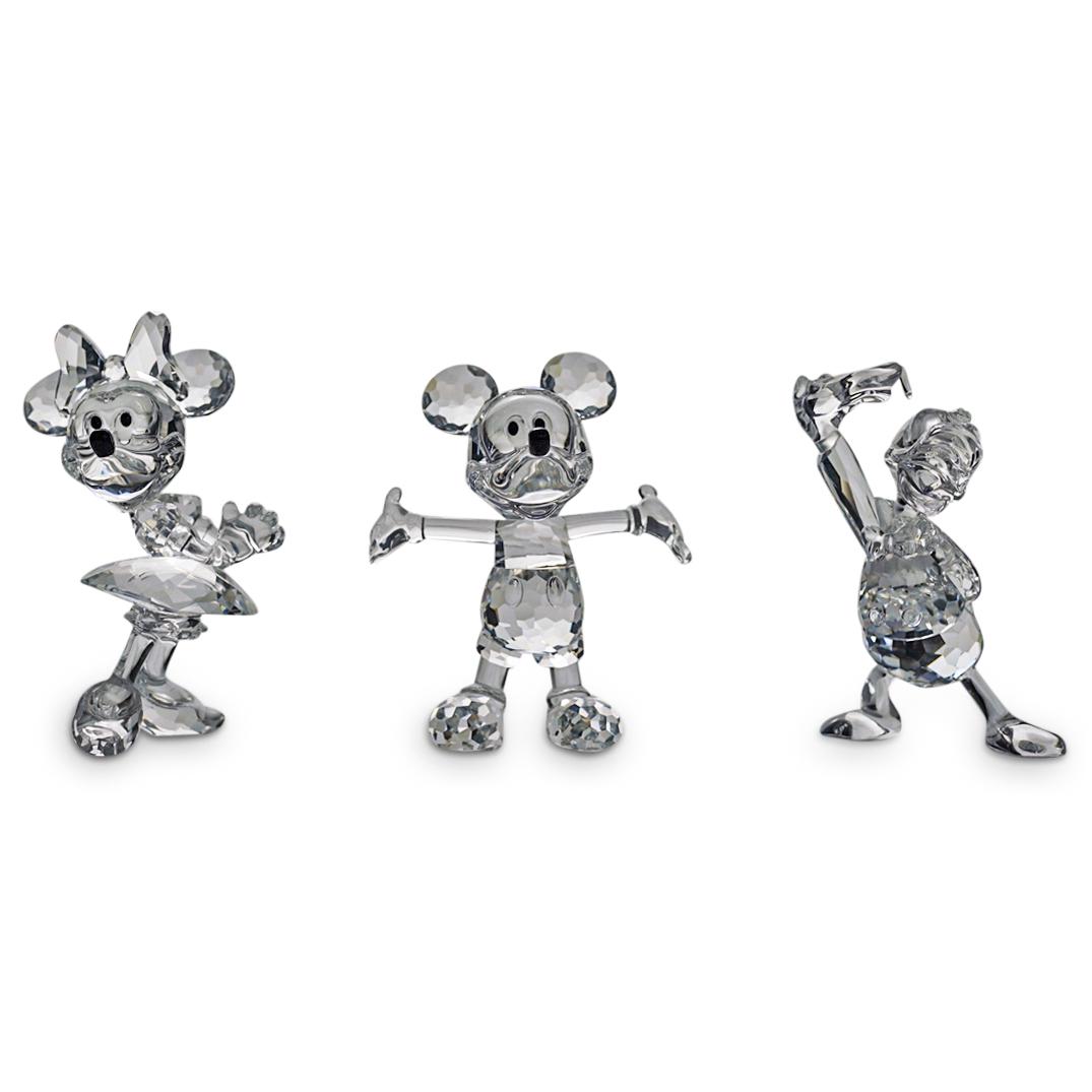 (3 Pc) Swarovski Crystal Disney Figurines (1 of 9)