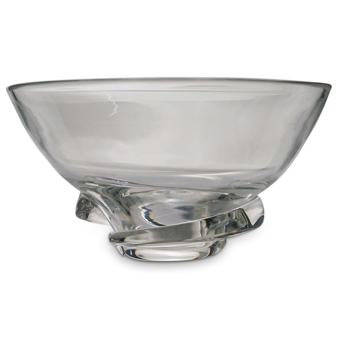 Steuben Signed Swirl Glass Bowl (1 of 5)