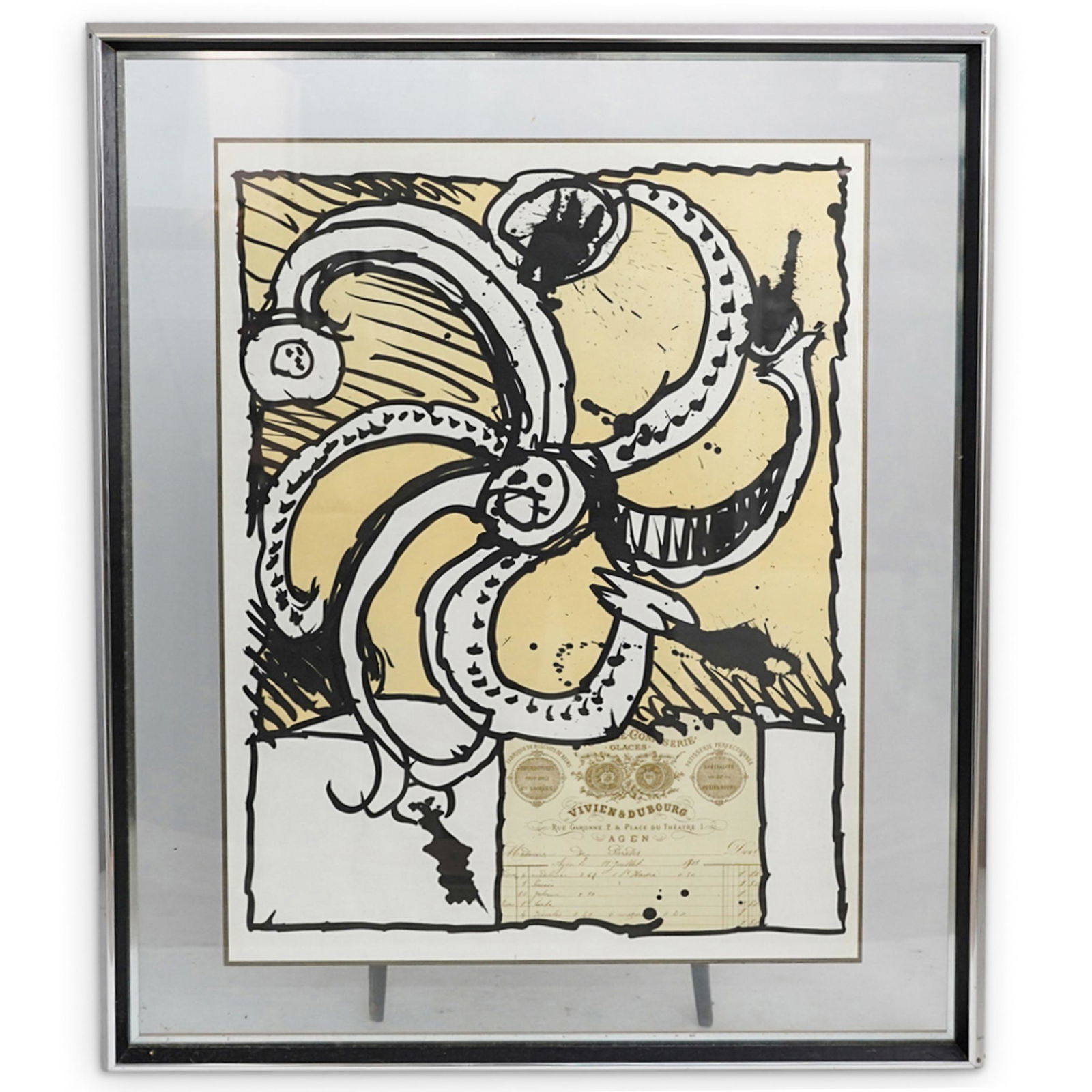 Pierre Alechinsky (b. 1927) Madame du Paradis (1 of 5)