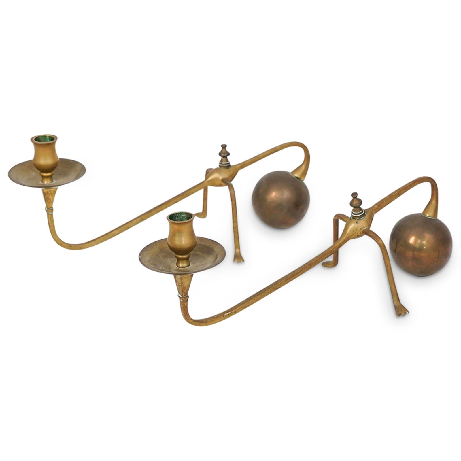 William Arthur Benson Attrib. Copper Candlesticks (1 of 5)