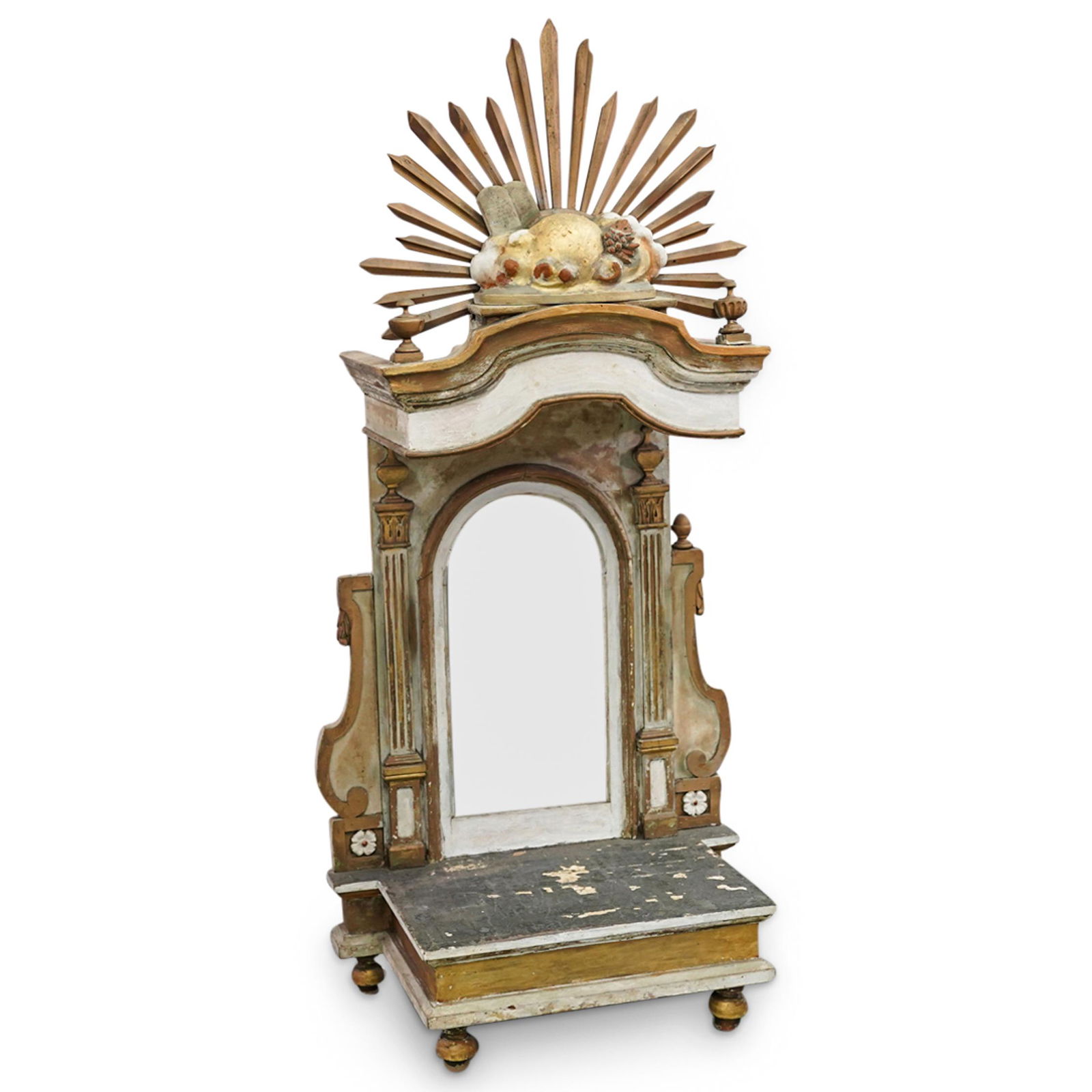 Antique Spanish Religious Reliquary Altar Shrine (1 of 9)