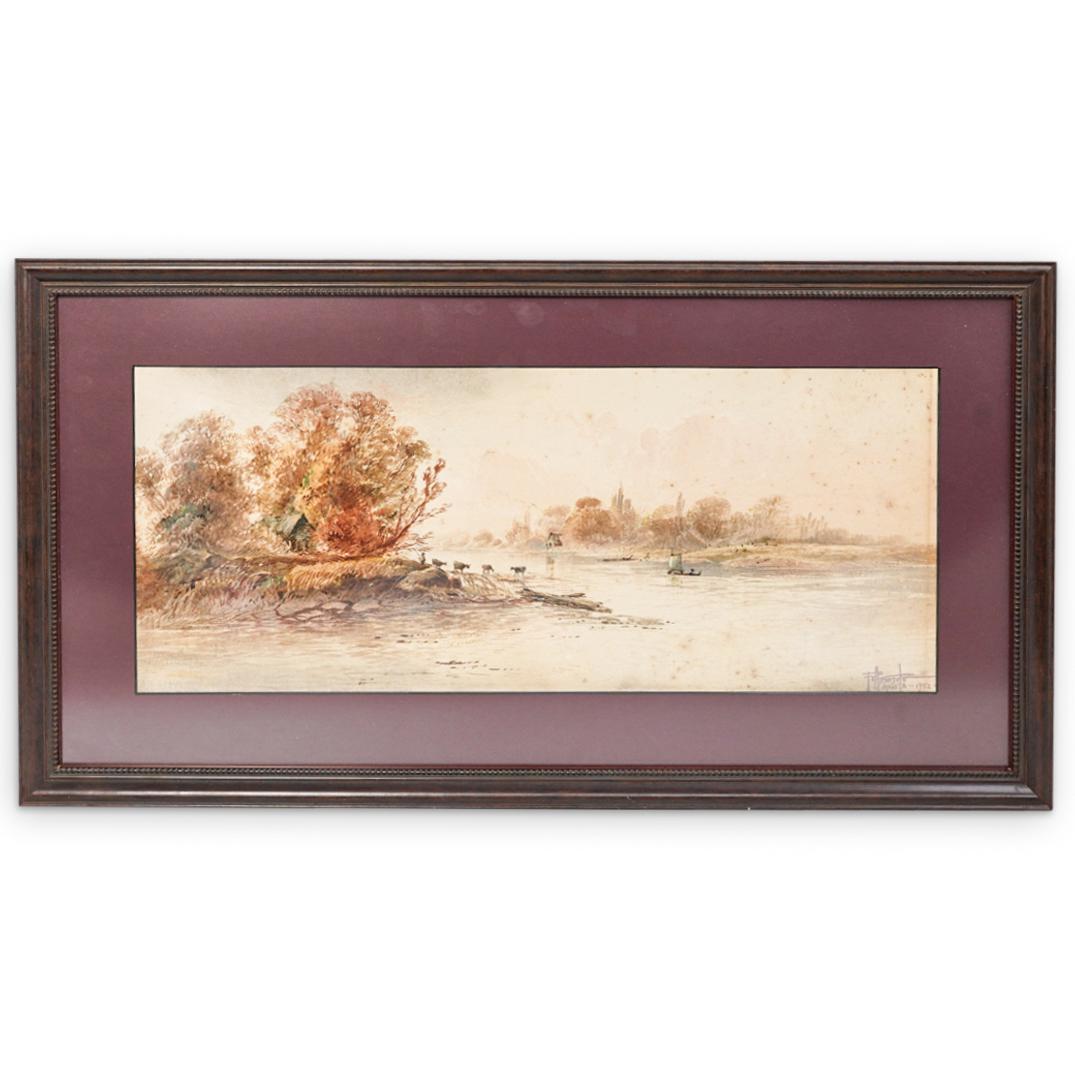 Fernando Amorsolo (Philippine 1892 -1972) Watercolor (1 of 5)