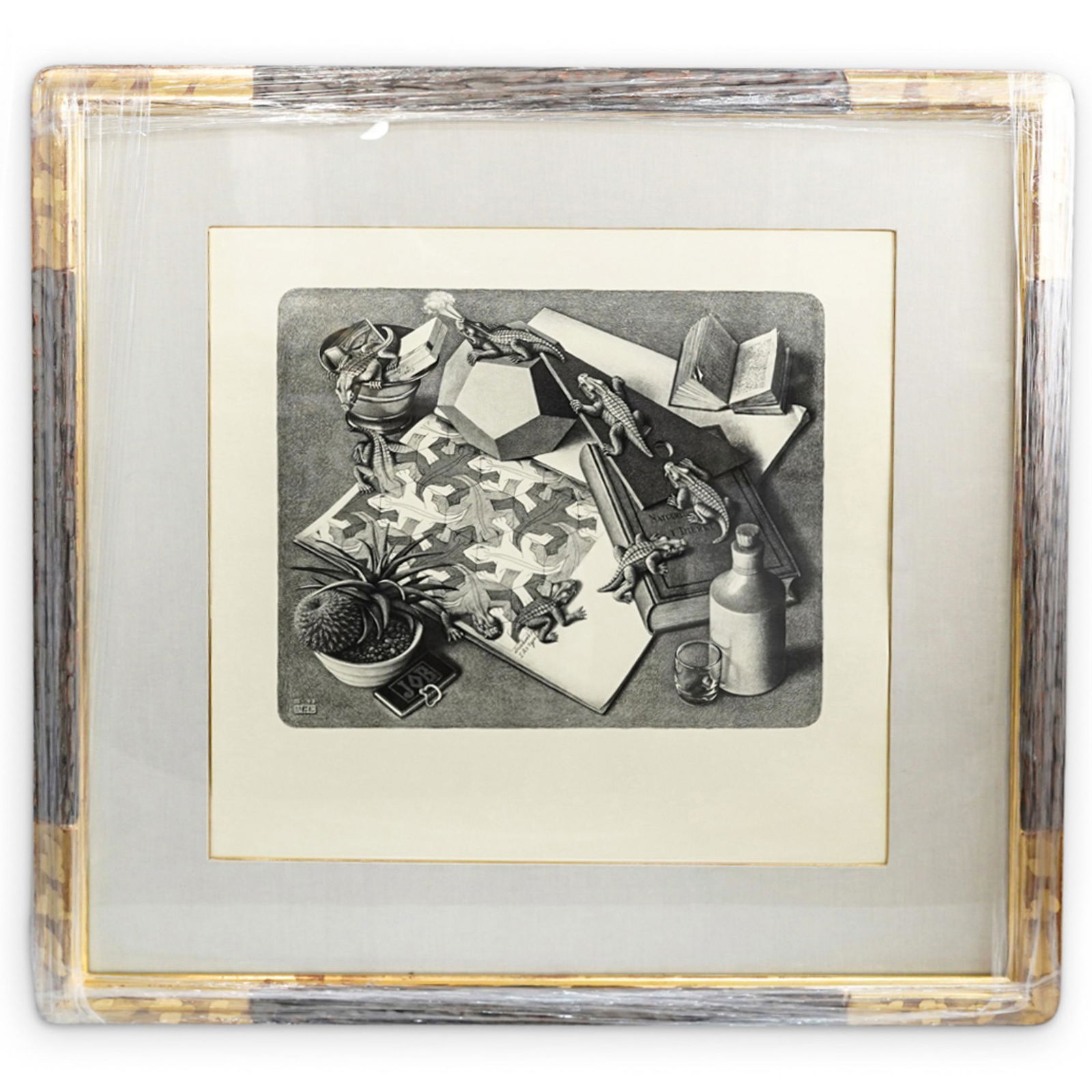 M.C. Escher (1898-1972) "Reptiles" Lithograph (1 of 5)