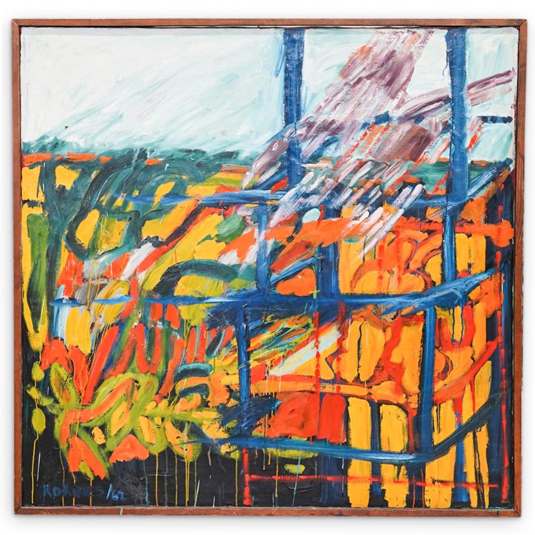 George Kokines (American, 1930) Acrylic Painting (1 of 7)