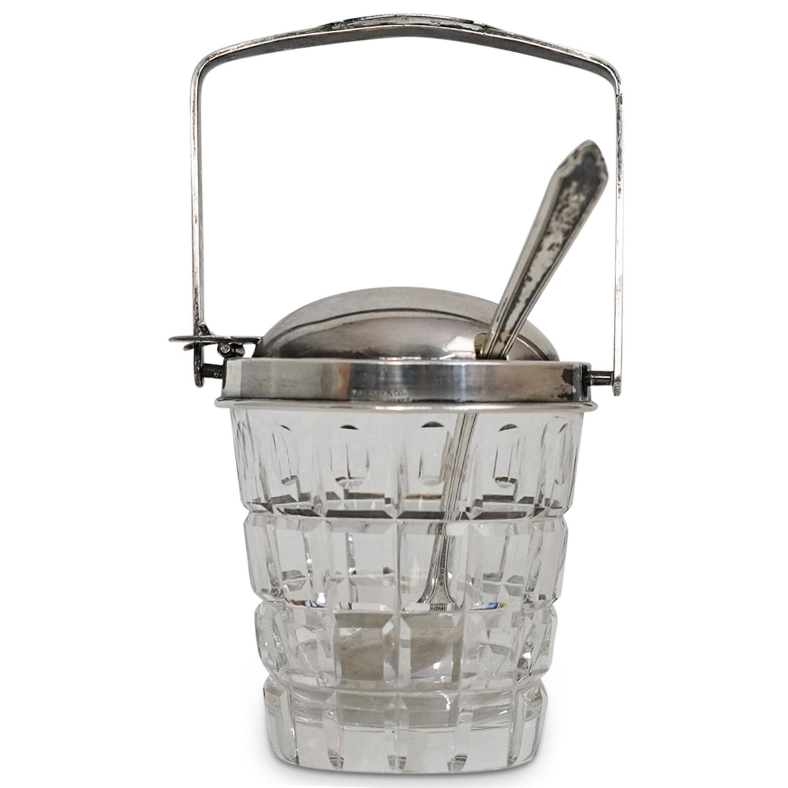 Tiffany and Co. Sterling and Glass Jam Jar (1 of 8)