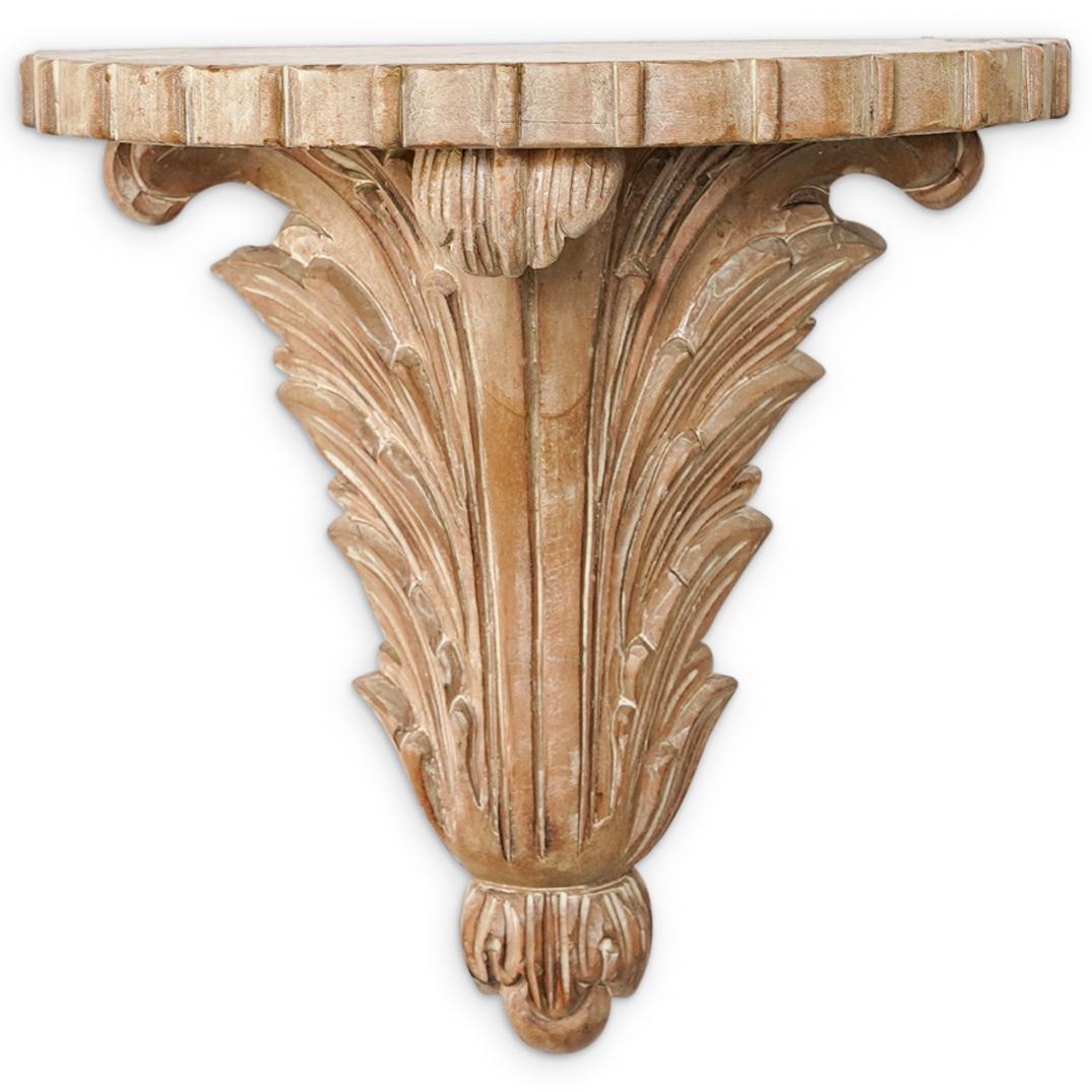 Italian Carved Wood Wall Bracket (1 of 8)