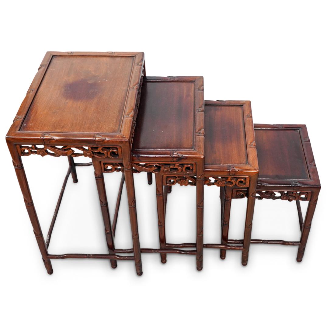 (4Pc) Chinese Nesting Table Set (1 of 5)