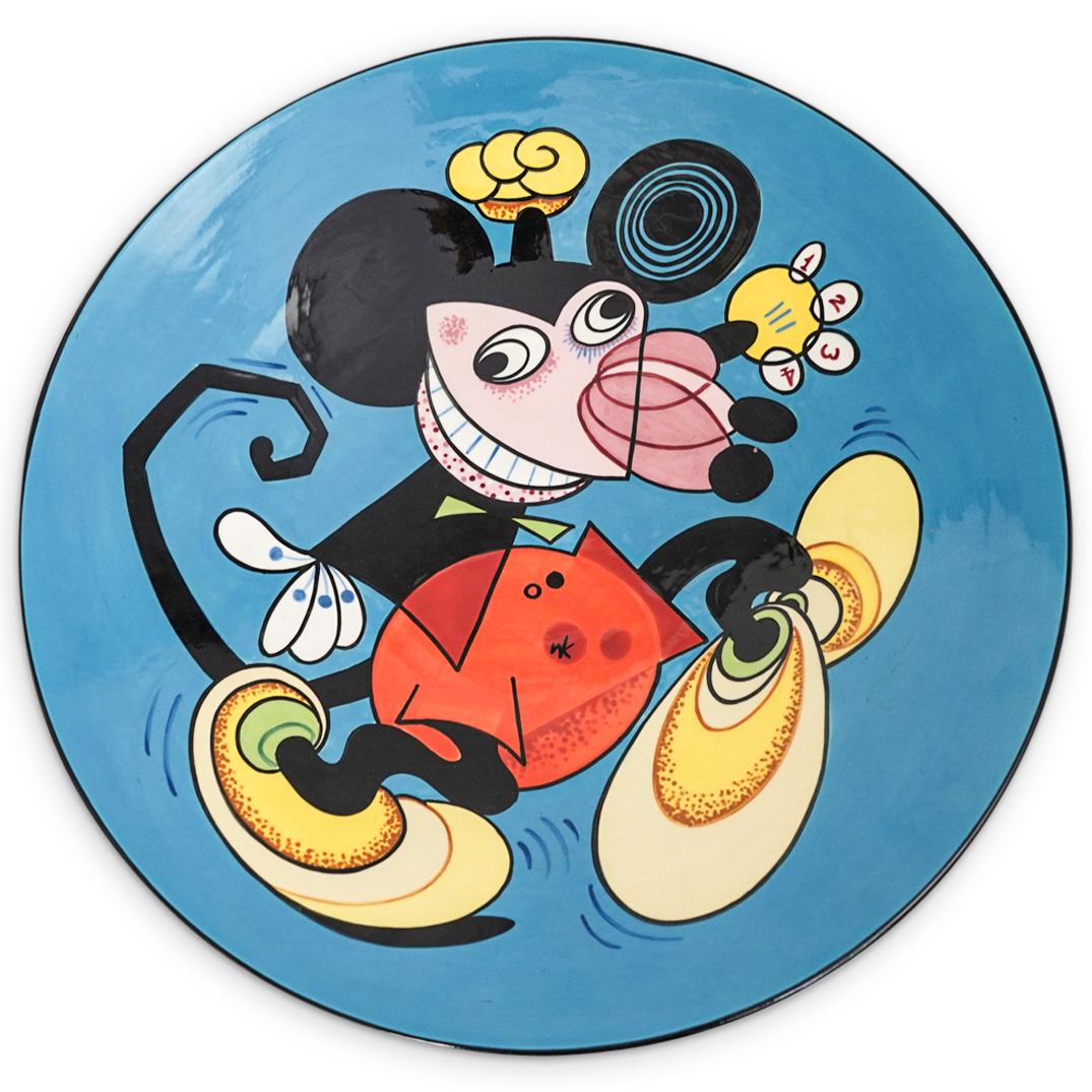 Ward Kimball Signed Mickey Mouse Plate (1 of 7)